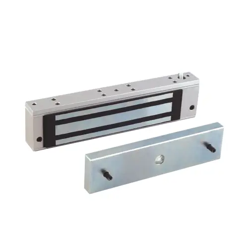 Elock-300 is a fail-safe lock for light doors, holding up to 300lbs, measuring 170mm x 40mm x 22mm in size.