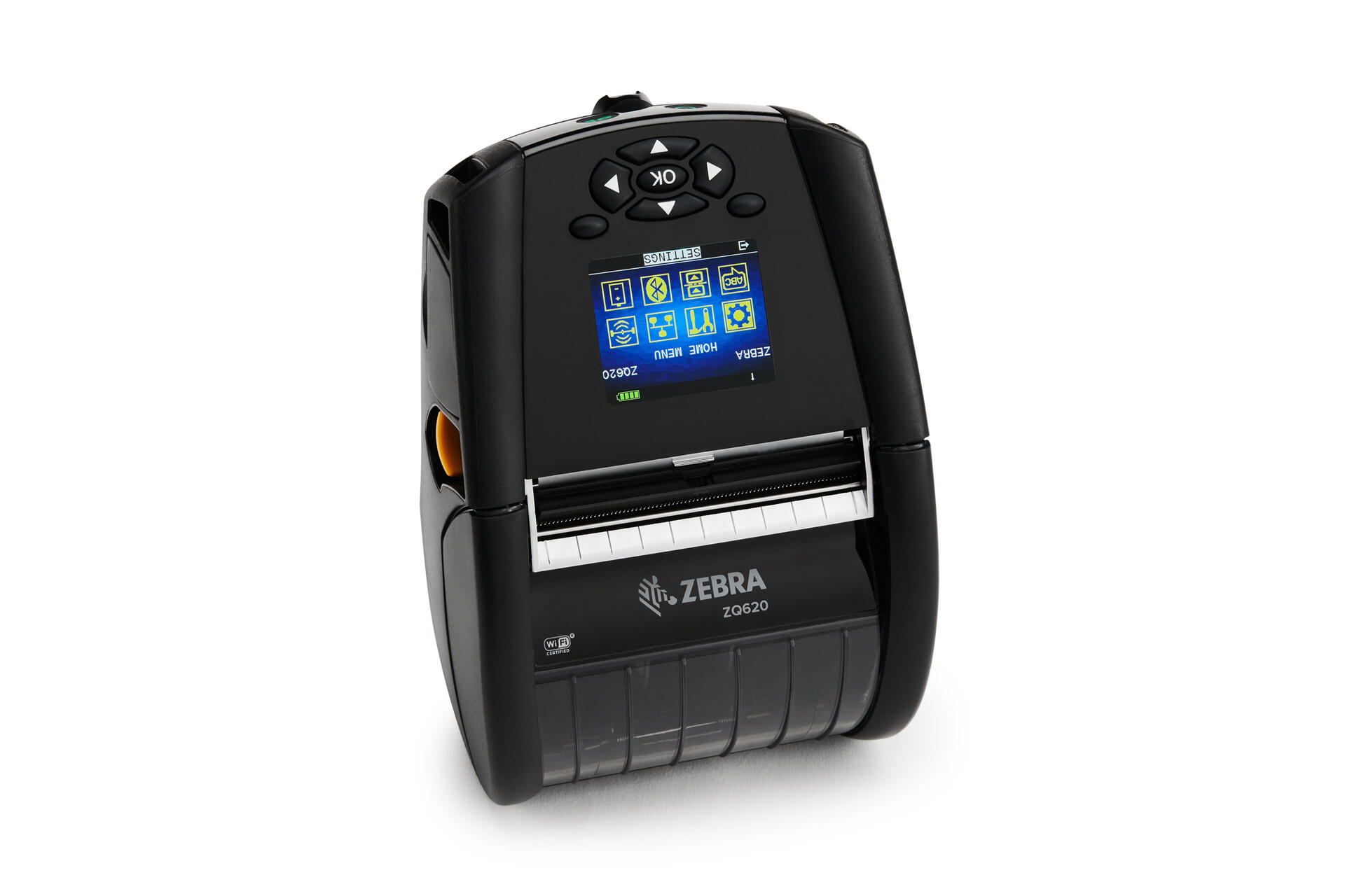 Zebra ZQ620 Mobile Barcode Printer, USB, Bluetooth