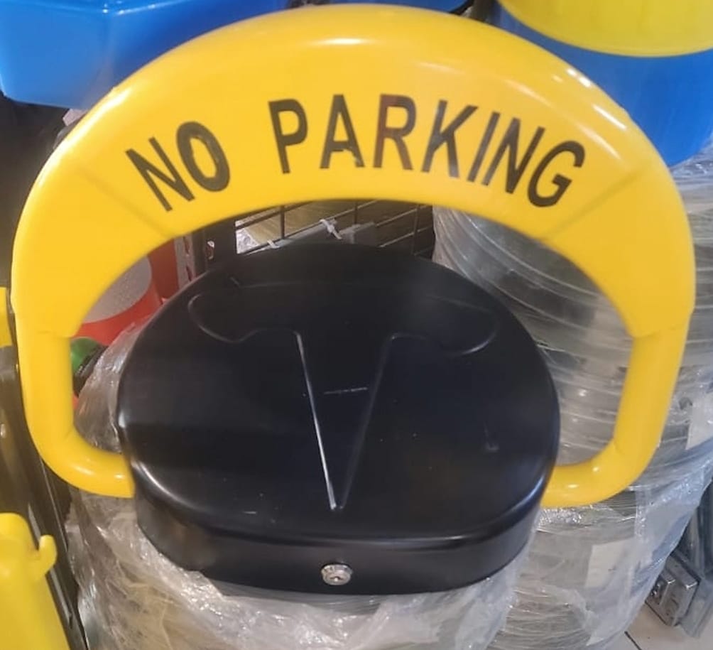 Auto parking slot barrier with remote controls