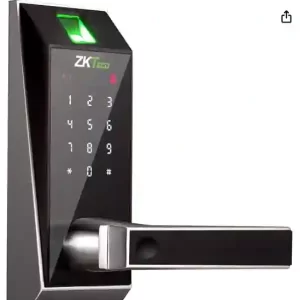 ZKTeco AL20DB Smart Double Cylinder Deadbolt Bluetooth Fingerprint Touchscreen Electronic Door