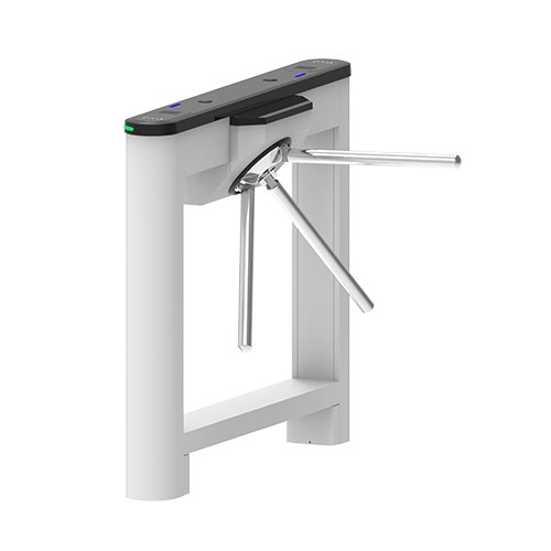 Turnstile Access Control System with LED Indicator & IPX4 Waterproof Protection | Durable Stainless Steel Tripod Arm Security Gate